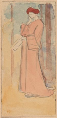 Study for a Panel, 1890/1897. Creator: Charles Sprague Pearce