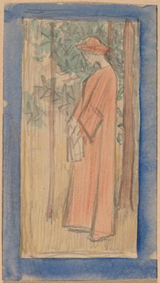 Study for a Panel, 1890/1897. Creator: Charles Sprague Pearce
