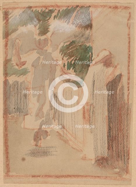 Study for a Panel, 1890/1897. Creator: Charles Sprague Pearce.