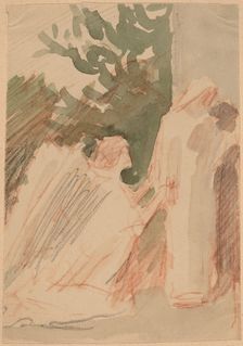 Study for a Panel, 1890/1897. Creator: Charles Sprague Pearce