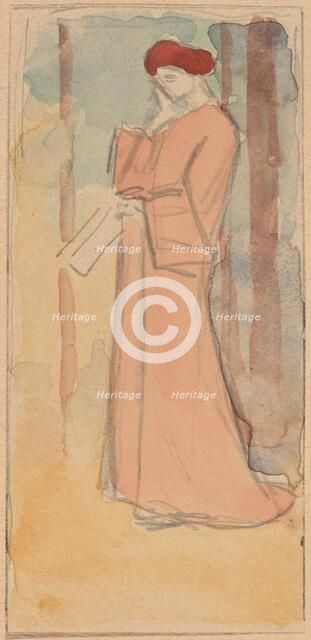 Study for a Panel, 1890/1897. Creator: Charles Sprague Pearce.