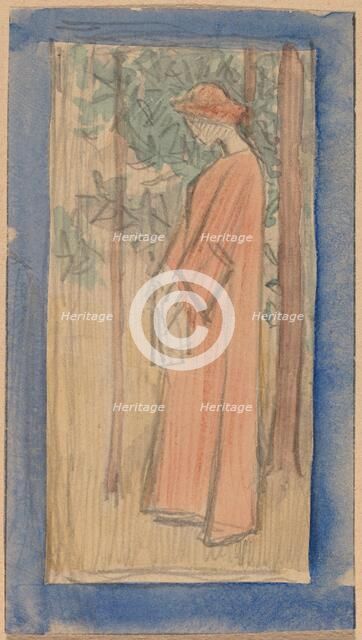 Study for a Panel, 1890/1897. Creator: Charles Sprague Pearce.