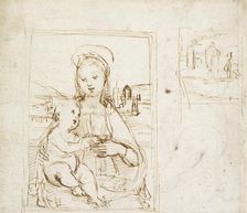 Study for a Picture of the Virgin and Child, c1500-1504. Artist: Raphael
