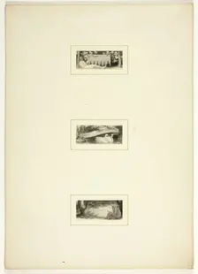Study for a plate from Telemachus, c. 1796. Creator: Thomas Stothard