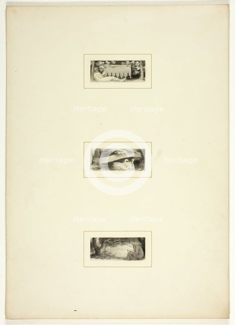 Study for a plate from Telemachus, c. 1796. Creator: Thomas Stothard.
