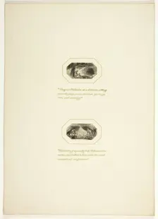 Study for a plate from Telemachus, c. 1797. Creator: Thomas Stothard