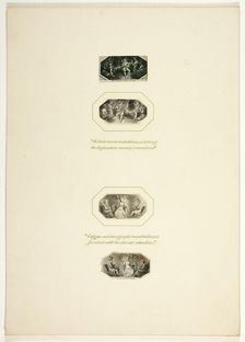 Study for a plate from Telemachus, c. 1797. Creator: Thomas Stothard