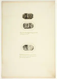 Study for a plate from Telemachus, c. 1797. Creator: Thomas Stothard