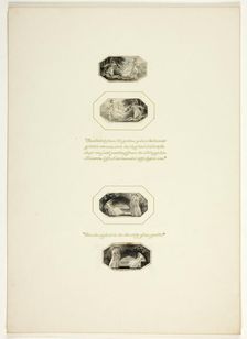 Study for a plate from Telemachus, c. 1797. Creator: Thomas Stothard