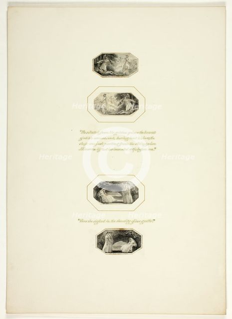 Study for a plate from Telemachus, c. 1797. Creator: Thomas Stothard.