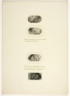 Study for a plate from Telemachus, c. 1797. Creator: Thomas Stothard