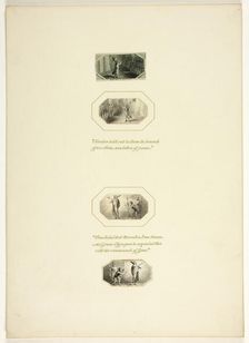 Study for a plate from Telemachus, c. 1797. Creator: Thomas Stothard