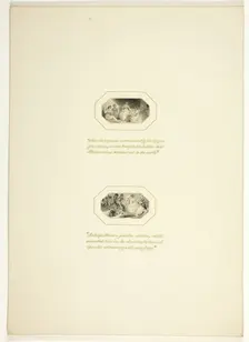 Study for a plate from Telemachus, c. 1797. Creator: Thomas Stothard