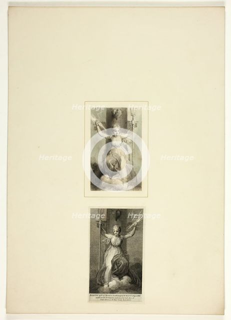 Study for a plate from Telemachus, c. 1797. Creator: Thomas Stothard.