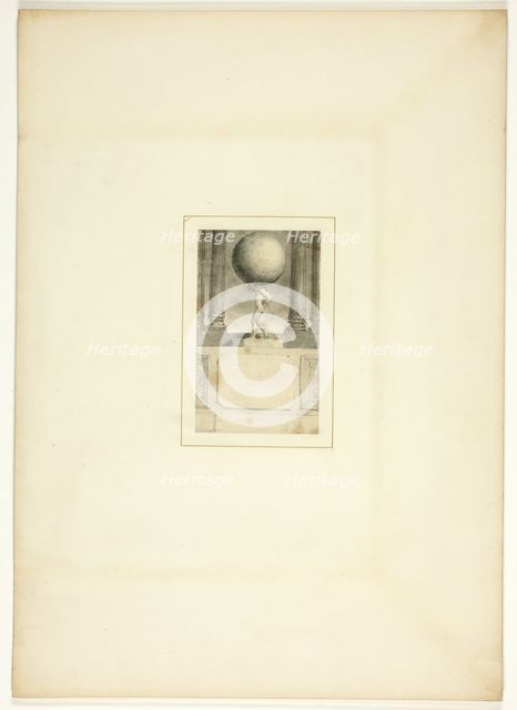 Study for a plate from The Task, c. 1800. Creator: Thomas Stothard.