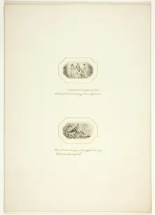 Study for a plate from The Task, c. 1800. Creator: Thomas Stothard