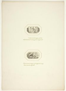 Study for a plate from The Task, c. 1800. Creator: Thomas Stothard