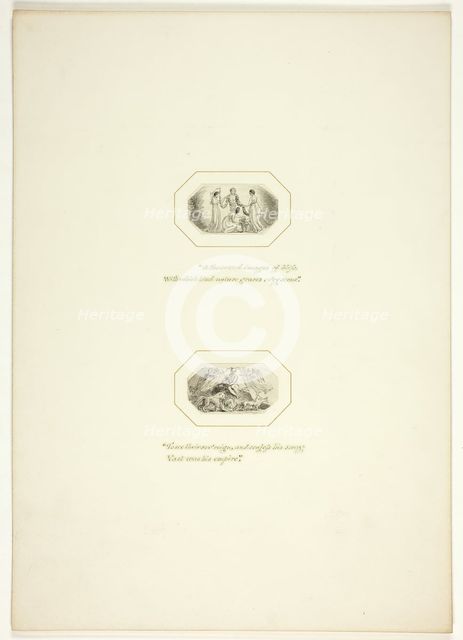 Study for a plate from The Task, c. 1800. Creator: Thomas Stothard.