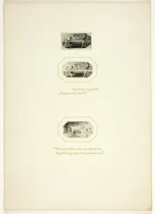 Study for a plate from The Task, c. 1800. Creator: Thomas Stothard