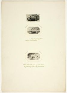Study for a plate from The Task, c. 1800. Creator: Thomas Stothard