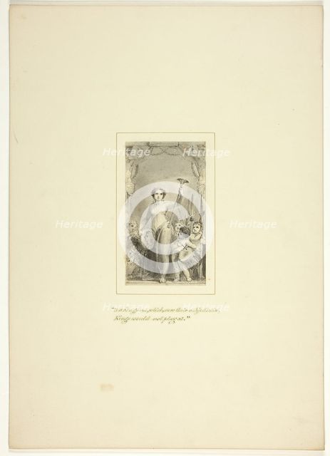 Study for a plate from The Task, c. 1800. Creator: Thomas Stothard.
