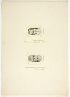 Study for a plate from The Task, c. 1800. Creator: Thomas Stothard