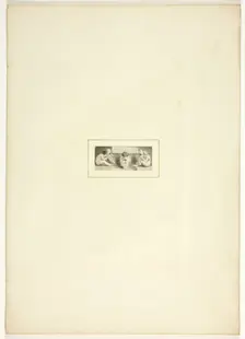 Study for a plate from The Task, c. 1800. Creator: Thomas Stothard