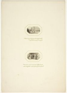 Study for a plate from The Task, c. 1800. Creator: Thomas Stothard