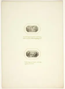 Study for a plate from The Task, c. 1800. Creator: Thomas Stothard