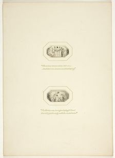 Study for a plate from The Task, c. 1800. Creator: Thomas Stothard