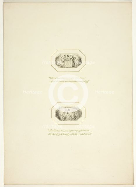 Study for a plate from The Task, c. 1800. Creator: Thomas Stothard.