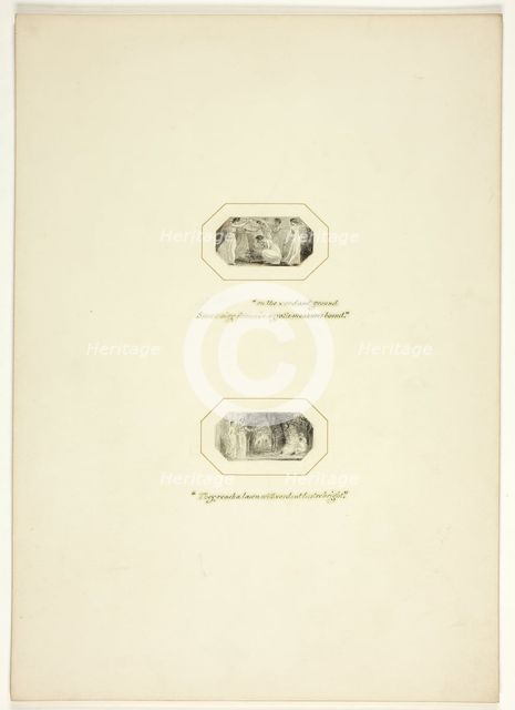 Study for a plate from The Task, c. 1800. Creator: Thomas Stothard.