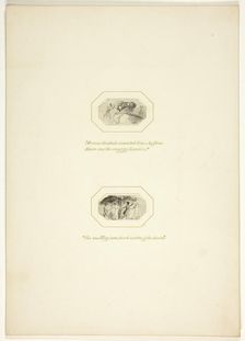 Study for a plate from The Task, c. 1800. Creator: Thomas Stothard