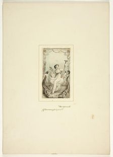 Study for a plate from The Task, c. 1800. Creator: Thomas Stothard