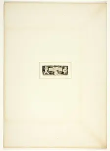 Study for a plate from The Triumphs of Temper, in the 1796 Royal Engagements Pocket Book, c. 1795. Creator: Thomas Stothard
