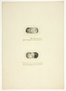 Study for a plate from The Triumphs of Temper, in the 1796 Royal Engagements Pocket Book, c. 1795. Creator: Thomas Stothard