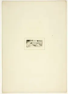 Study for a plate from The Triumphs of Temper, in the 1796 Royal Engagements Pocket Book, c. 1795. Creator: Thomas Stothard