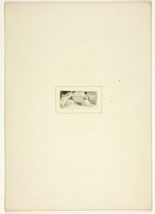 Study for a plate from The Triumphs of Temper, in the 1796 Royal Engagements Pocket Book, c. 1795. Creator: Thomas Stothard