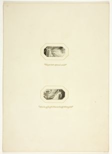 Study for a plate from The Triumphs of Temper, in the 1796 Royal Engagements Pocket Book, c. 1795. Creator: Thomas Stothard