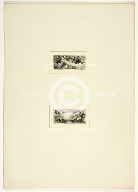 Study for a plate from The Triumphs of Temper, in the 1796 Royal Engagements Pocket Book, c. 1795. Creator: Thomas Stothard.
