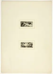 Study for a plate from The Triumphs of Temper, in the 1796 Royal Engagements Pocket Book, c. 1795. Creator: Thomas Stothard