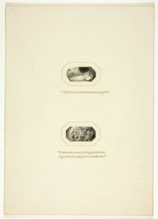 Study for a plate from The Triumphs of Temper, in the 1796 Royal Engagements Pocket Book, c. 1795. Creator: Thomas Stothard