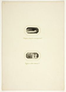 Study for a plate from The Triumphs of Temper, in the 1796 Royal Engagements Pocket Book, c. 1795. Creator: Thomas Stothard