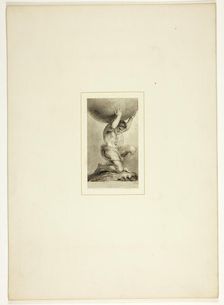 Study for a plate from The Triumphs of Temper, in the 1796 Royal Engagements Pocket Book, c. 1795. Creator: Thomas Stothard