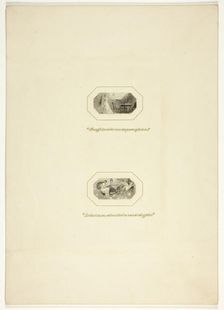 Study for a plate from The Triumphs of Temper, in the 1796 Royal Engagements Pocket Book, c. 1795. Creator: Thomas Stothard
