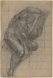 Study for a Prophet, 1567/1573. Creator: Lattanzio Gambara