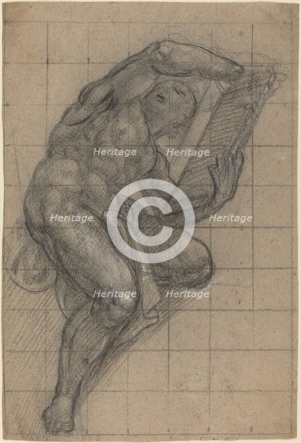 Study for a Prophet, 1567/1573. Creator: Lattanzio Gambara.