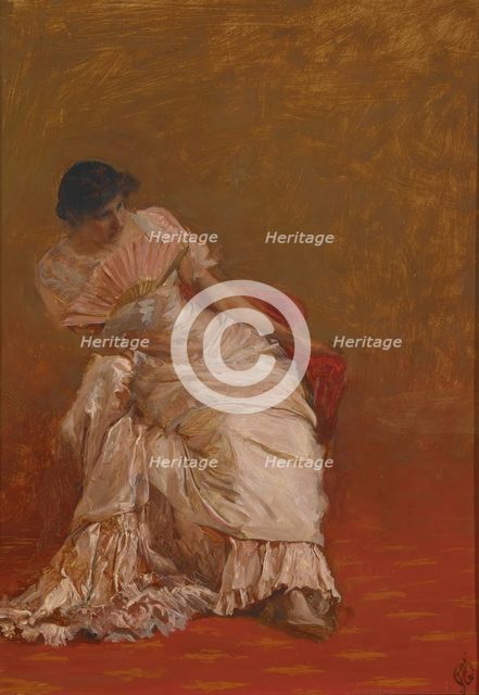 Study for a Rehearsal, about 1882. Creator: Edward John Gregory.