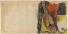 Study for Aita tamari vahine Judith te parari [verso], c. 1894. Creator: Paul Gauguin