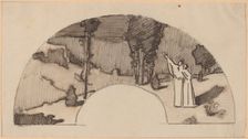 Study for an Archway, 1890/1897. Creator: Charles Sprague Pearce
